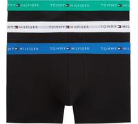 Tommy Hilfiger Herren 3er Pack Boxershorts Trunks aus Baumwolle mit Stretch, Schwarz (Jde Wnk/Blu Orb/Whte), XL