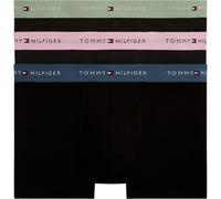 Tommy Hilfiger Herren 3er Pack Boxershorts Trunks aus Baumwolle mit Stretch, Schwarz (MNT Gry/CLS Pnk/Ag Sea), XXL