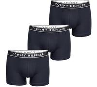 Tommy Hilfiger Herren 3er Pack Boxershorts Trunks mit Logobund, Blau (des Sky/des Sky/des Sky), M