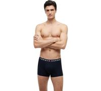 Tommy Hilfiger Herren 3er Pack Boxershorts Trunks mit Logobund, Mehrfarbig (des Sky/Grey Htr/des Sky), M