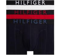 Herren Boxershorts Tommy Hilfiger Cotton 3P - medium red/tommy white/desert sky - Mehrfarbig (L)