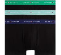 Tommy Hilfiger Herren 3er Pack Boxershorts Trunks mit Logobund, Mehrfarbig (Mint Jade/Olympic Grn/PRP NVY), XXL