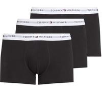 Tommy Hilfiger Herren 3er Pack Boxershorts Trunks mit Logobund, Mehrfarbig (Th Wht/Th Wht/Th Wht), M