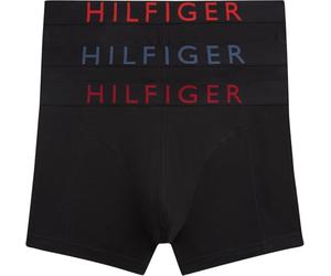 Tommy Hilfiger Herren 3er Pack Boxershorts Trunks mit Logobund, Schwarz (Fre Rd/Ae Sea/Ras Ju), XXL