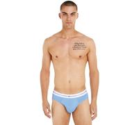 Tommy Hilfiger Herren 3er Pack Unterhosen Briefs Unterwäsche, Blau (Fierce Red/Well Water/Anchor Blue), S