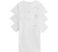 Tommy Hilfiger Herren 3er Pack T-Shirts Kurzarm Slim Fit, Weiß (White/White/White), M