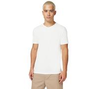 Tommy Hilfiger Herren 3er Pack T-Shirts Kurzarm Stretch mit V-Ausschnitt, Mehrfarbig (Black/White/Grey Heather), L