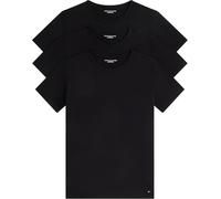 Tommy Hilfiger T-Shirt mit Rundhalsausschnitt im 3er-Pacl in Black, Größe M