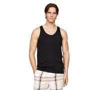 Tommy Hilfiger Herren 3er Pack Tank Tops Rundhalsausschnitt, Schwarz (Black/Black/Black), L