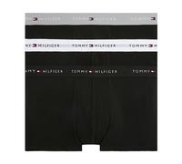 Tommy Hilfiger Herren 3er-Pack Trunks - Grau Meliert/Schwarz/Weiß - Größe M