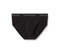 Slip "3P BRIEF DTM", Damen, Gr. XL (54), 3 Stk., schwarz, schwarz, schwarz, Jersey, Obermaterial: 95% Baumwolle, 5% Elasthan, TOMMY HILFIGER UNDERWEAR, körpernah, Unterhosen Slip, mit Logo-Elastikbund