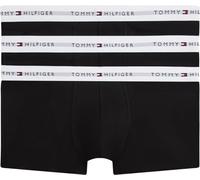 Tommy Hilfiger Low Rise Logo Boxershorts schwarz weiß (3 Stück) - M