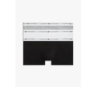 Tommy Hilfiger Um0um03752 Trunk Boxershorts 3 Einheiten L Black / White / Light Grey Heather