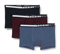 Tommy Hilfiger Herren 3p Trunk Shorts, Des Sky/Deep Burg/Fded Indi, M