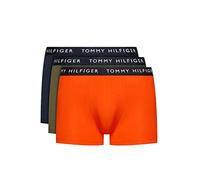 Tommy Hilfiger Herren 3p Trunk Shorts, Des Skyy/Acid Orng/Army Gree, M