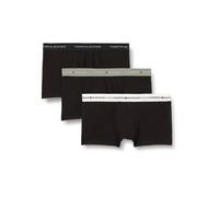Tommy Hilfiger Herren 3P Wb Trunks, Grey Heather/Black/White, XS