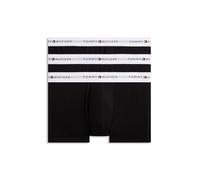 Trunk "TRUNK 3 PACK", Herren, Gr. L (52), 3 Stk., schwarz, Jersey, Obermaterial: 95% Baumwolle, 5% Elasthan, TOMMY HILFIGER UNDERWEAR, körpernah, Unterhosen, mit kontrastfarbenem Logobund (82038564-L)