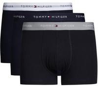 Tommy Hilfiger Herren 5er Pack Boxershorts Trunks aus Baumwolle, Schwarz (des Sky/Antique Silver/White), XXL
