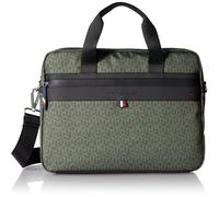 Tommy Hilfiger Herren Aktentasche Leo Army Green/Faded Military One Size, Armeegrün/verblasstes Militär, Einheitsgröße