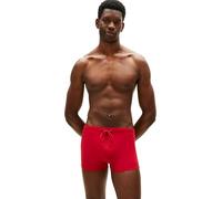 Tommy Hilfiger Herren Badehose Trunk mit Logo, Rot (Medium Red), M