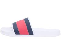 Tommy Hilfiger Core Flag Badesandalen weiß rot blau - 44
