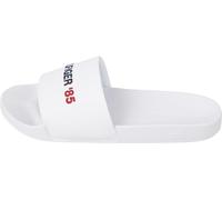 Tommy Hilfiger Herren Badeschuhe Pool Slide Badelatschen, Weiß (White), 40