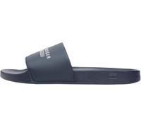 Tommy Hilfiger Herren Badeschuhe Raised Pool Slide mit Logo, Blau (Desert Sky), 45