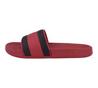 Tommy Hilfiger Herren Badeschuhe Rubber TH Flag Pool Slide Badelatschen, Rot (Primary Red), 45 EU