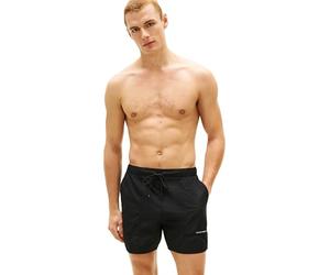 Tommy Hilfiger Herren Badeshorts Medium Drawstring aus Ripstop, Schwarz (Black), XXL