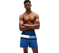 Tommy Hilfiger Herren Badeshorts Medium Drawstring mit Gesäßtasche, Blau (Regal Blue), S