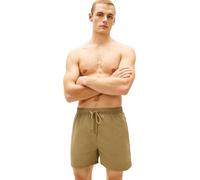 Tommy Hilfiger Herren Badeshorts Medium Drawstring mit Logo, Grün (Woodridge), XL
