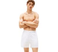 Tommy Hilfiger Herren Badeshorts Medium Drawstring mit Logo, Weiß (Th Optic White), XXL