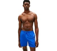 Tommy Hilfiger Herren Badeshorts Medium Drawstring mit Reißverschluss-Tasche, Blau (Regal Blue), XXL