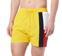 Tommy Hilfiger Herren Badeshorts Medium Drawstring mit Tunnelzug, Gelb (Marigold Yellow), M