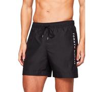 Tommy Hilfiger Medium Drawstring Badehose in Gr. XL in Schwarz