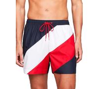 Tommy Hilfiger Herren Badeshorts Medium Drawstring Mittellang, Blau (Desert Sky), XXL