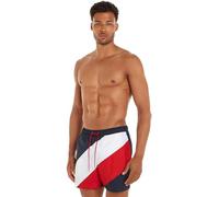 Tommy Hilfiger Herren Badeshorts Medium Drawstring Mittellang, Blau (Desert Sky), XXL