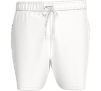 Tommy Hilfiger Herren Badeshorts Medium Drawstring Tape mit Tunnelzug, Weiß (Th Optic White), XL
