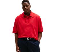 Tommy Hilfiger Herren Big & Tall Poloshirt mit kurzen Ärmeln, Baumwoll-Piqué, Klassische Passform Polohemd, Rot-Regal Red, XX-Large Hoch