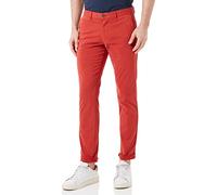 Tommy Hilfiger Herren Bleecker Th Flex Satin GMD Hose, Cinnabar Red, 33 W/34 L
