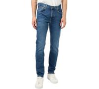 Slim-fit-Jeans TOMMY HILFIGER "CORE BLEECKER" Gr. 34, Länge 30, blau (mid blau), Herren, Denim/Jeans, Obermaterial: 98% Baumwolle, 2% Elasthan, Jeans, mit dezenter Waschung (58900066-34) mid blau