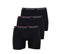 Tommy Hilfiger Herren Boxershorts 3P Boxer Brief UM0UM00010, Gr. Small, Schwarz (Black/Black/Black 990)