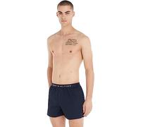 Tommy Hilfiger Herren Boxershort Woven Boxer Gr. M Blau 1U87905489-416