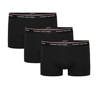 Tommy Hilfiger Herren Boxershorts Trunks Unterwäsche, Mehrfarbig (Black), M