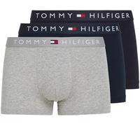 Tommy Hilfiger Herren Boxershorts Trunks Unterwäsche, Mehrfarbig (des Sky/Grey Htr/des Sky), M