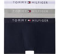 Tommy Hilfiger Herren Boxershorts Trunks Unterwäsche, Mehrfarbig (Grey Htr/White/Desert Sky), XL