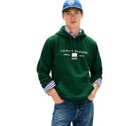 Tommy Hilfiger Herren Brand Love Tr Mono Stack Hoody Mw0mw42464 Kapuzenpullover, Green (Nocturnal Green), XL
