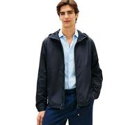 Tommy Hilfiger Herren Windbreaker Jacke Branded Hooded mit Kapuze, Blau (Desert Sky), XXL
