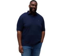 Tommy Hilfiger Herren Bt-1985 Regular Polo-B Mw0mw41264 S/S Poloshirt, Blue (Carbon Navy), 4XL Größen Tall