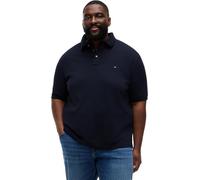 Poloshirt "1985 - REGULAR", Herren, Gr. 5XL, desert sky, Jersey, Obermaterial: 96% Baumwolle, 4% Elasthan, TOMMY HILFIGER BIG & TALL, unifarben, regular fit hüftlang, Rundhals, eingesetzt Flachstrickb